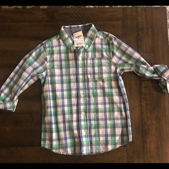 OSHKosh boys 5t button up - never worn - Picture 1 of 1